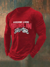 Langarm-T-Shirt für Herren Eiserne Liebe Berlin